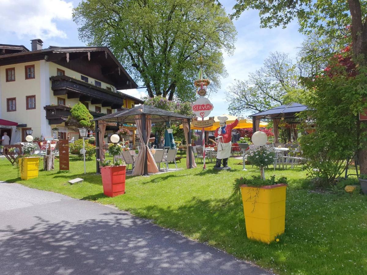 Ferienhotel Lindenhof Leogang Buitenkant foto